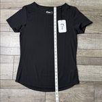 Zyia  Black Short Sleeve Women's Mesh Top Photo 2