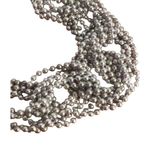 Vintage Silver Tone Beaded Multi Photo 1