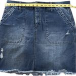 Democracy  Ab solution denim mini  skirt Sz 12 Photo 5