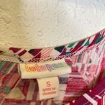 LuLaRoe  Abstract High Low Short Sleeve Dress Round Neck Sz Sm Stretch Polyester Photo 4