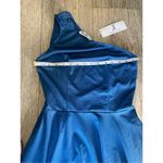 JASAMBAC Short Prom Cocktail Party Dress Blue Small No Bow New Photo 5