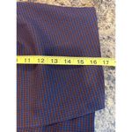 Babaton Aritizia Jethro Skirt in Blue Mini Grid Wrap Style Front Size 2 XS Photo 9