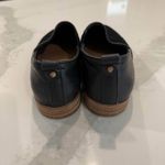 Lucca Lane Tabby Suede Slip On Loafers Women's 6.5M Black Leather Flats Classic Size 6.5 Photo 1