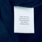 cj banks  Navy Embroidered Long Sleeve Plus Size Top New X Photo 4