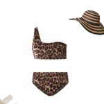 White House | Black Market NWT WHBM Leopard 2PC Swimsuit Photo 11