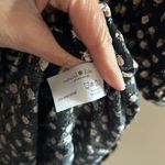 Natural Life  Rebecca Boho black Floral Tiered shirt Midi maxi Dress Photo 4