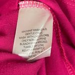 Allison Brittney  XL Hot Pink Boho Flowy Crochet Cottagecore Tank Top Boxy Photo 5