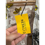 Citron Santa Monica Sheer Silk Rayon Kimono Duster Cardigan Floral Size L NWT White Size L Photo 2