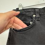 Rag and Bone  Grey Nina High Rise Skinny Ankle Jeans Womens 30 Raw Hem Stretch Zip Photo 5