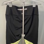 Gap ‎ Body Black Crop Leggings Color Block Yoga Workout Activewear Womens L Photo 4
