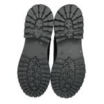 Very G  Conquest Ankle Boots Black Snakeskin Block Heel Lace Up Women’s Size 11 Photo 6