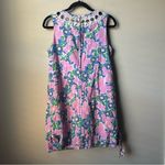 Lilly Pulitzer Vintage Lily Pulitzer Women’s Butterfly Floral Cotton Shift Dress Size 6 Preppy Photo 2