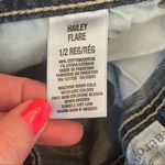 Aeropostale  Hailey Flare Dark Wash Jean Size 1/2 Regular Photo 3