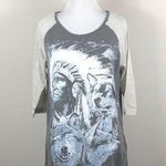 Somedays Lovin  Top Graphic Print Wolf Photo 0