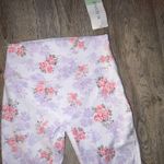 Altar'd State New As Revival White and purple floral leggings MSRP $59.95 Photo 2