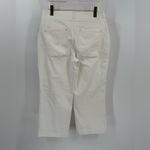 Anthropologie Maeve Ivory White Cropped Pants size 6P NWT Photo 2