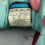 Hoka  One One‎ Women's Bondi 6 Teal and Pink Size 7.5 1019270 Photo 8