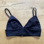 Luvalot  - Sleeveless Crop Top with Back Zipper in Black Photo 0