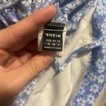 SheIn romper/dress blue with flower Photo 1