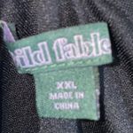 Wild Fable Crush Velvet Black Ribbed Cropped Tank Top Photo 4