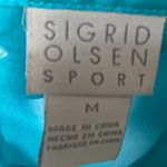 Sigrid Olsen  Sheer Silk button down over blouse. M NWT Y2K Photo 3