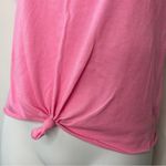 PINK - Victoria's Secret PINK VICTORIA’S SECRET Tie Front Crop T-shirt Womens Size XS Preppy Sporty Cute Photo 3