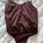 Abercrombie & Fitch Brown Lace Back Bodysuit Photo 0