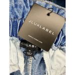 JLUXLABEL  Belted Denim Cargo Mini Skirt Size S Small NWT!! Photo 3