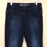 Old Navy  Women’s The Rockstar Mid-Rise Dark Wash Skinny Denim Jeans Photo 1