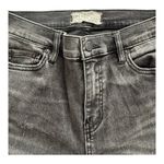 Free People Skinny Jeans Size 26 Gray Black Great Heights Frayed Hem Distressed Photo 1