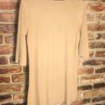 Cherish  Brown Velour Eyelet Mini Dress Women's Size Small Photo 2