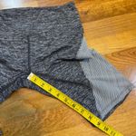 Free People Movement Women’s XS Heathered Gray Striped Monochrome Shorts Photo 3