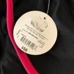 Decree  One Piece Swimsuit Medium Coverage Removable Cups Floral Black Pink 3X Photo 5