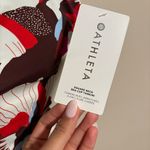 Athleta NWT  Square Neck Tankini Top Hero Bloom Decadent Chocolate 34 D/DD Photo 4