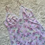 Pucker Up Slip Nightgown Sleepwear Vintage Floral Lace Pink L Size L Photo 1