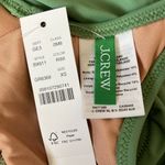 J.Crew  Green Square Neck Classic Casual Sporty Athletic Bikini Swimsuit Top Photo 4