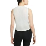 Nike New Yoga Women's Dri-Fit Crochet-Trimmed Tank Sail White XXL NWT Plus Photo 1