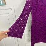 Trina Turk Trina  Magenta Lace Dress Size M Photo 4