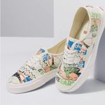 Vans Eco Positivity Authentic Shoes Skate Sneakers Natural VN0A5KRDARG M9.5 W11 Photo 2