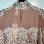 Revolve x We Are HAH Queen 4 A Day Copper Rose Sheer Lace Bodysuit Size Small Photo 5
