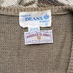 Vtg Deans of Scotland Sweater Vest Sleeveless Knit Strawberries M Medium L Large Green Photo 3