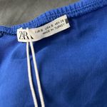 ZARA  Poplin Flower Mini Dress Size Small NWT Photo 5