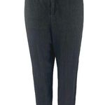 Show Me Your Mumu Women's Black Straight Tapered Leg High Waist Trousers Pants L Photo 0