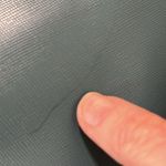 Coach  Parker Blue/Green Leather Tote with Original Hangtags Photo 9