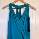 Lole Lolë Teal Wrap Racer Back Casual Dress Women’s Size Medium Photo 1