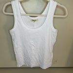Madewell  NWT Scoop Neck Regenerative Cotton Rib
Tank size small Photo 3