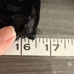 Rena Rowan Vintage Burnout Velvet Black Midi Skirt Sz 16 Dark Floral Whimsigoth Photo 5