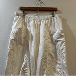 FP Movement Women's Elastic Waist Parachute Activewear Pull On Pants Size XL White Photo 2