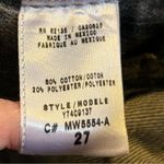 Guess Jeans Starlet Slim Boot Denim Whiskers Distressed Gray Size 27 Photo 11