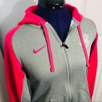 Nike Grey & Pink Therma-Fit Zip Up Hoodie Small Photo 4
